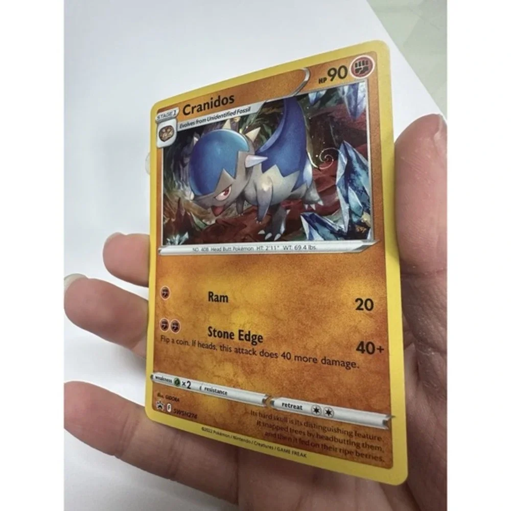 Cranidos swsh274 hd mew fart swirl 🌀 crazy placement near‎ mint NM